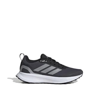 Runfalcon 5 hardloopschoenen zwart/zilver metallic