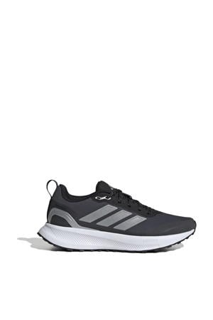 Runfalcon 5 hardloopschoenen zwart/zilver metallic