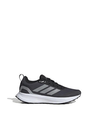 Runfalcon 5 hardloopschoenen zwart/zilver metallic