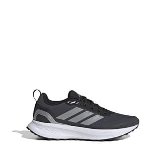 Runfalcon 5 hardloopschoenen zwart/zilver metallic