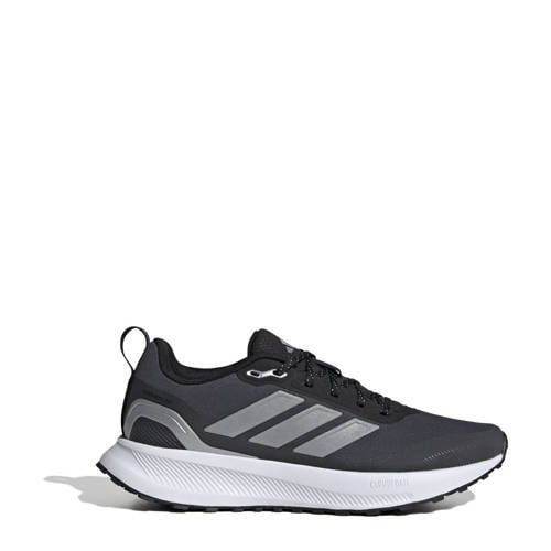 adidas Performance Runfalcon 5 hardloopschoenen zwart/zilver metallic afbeelding