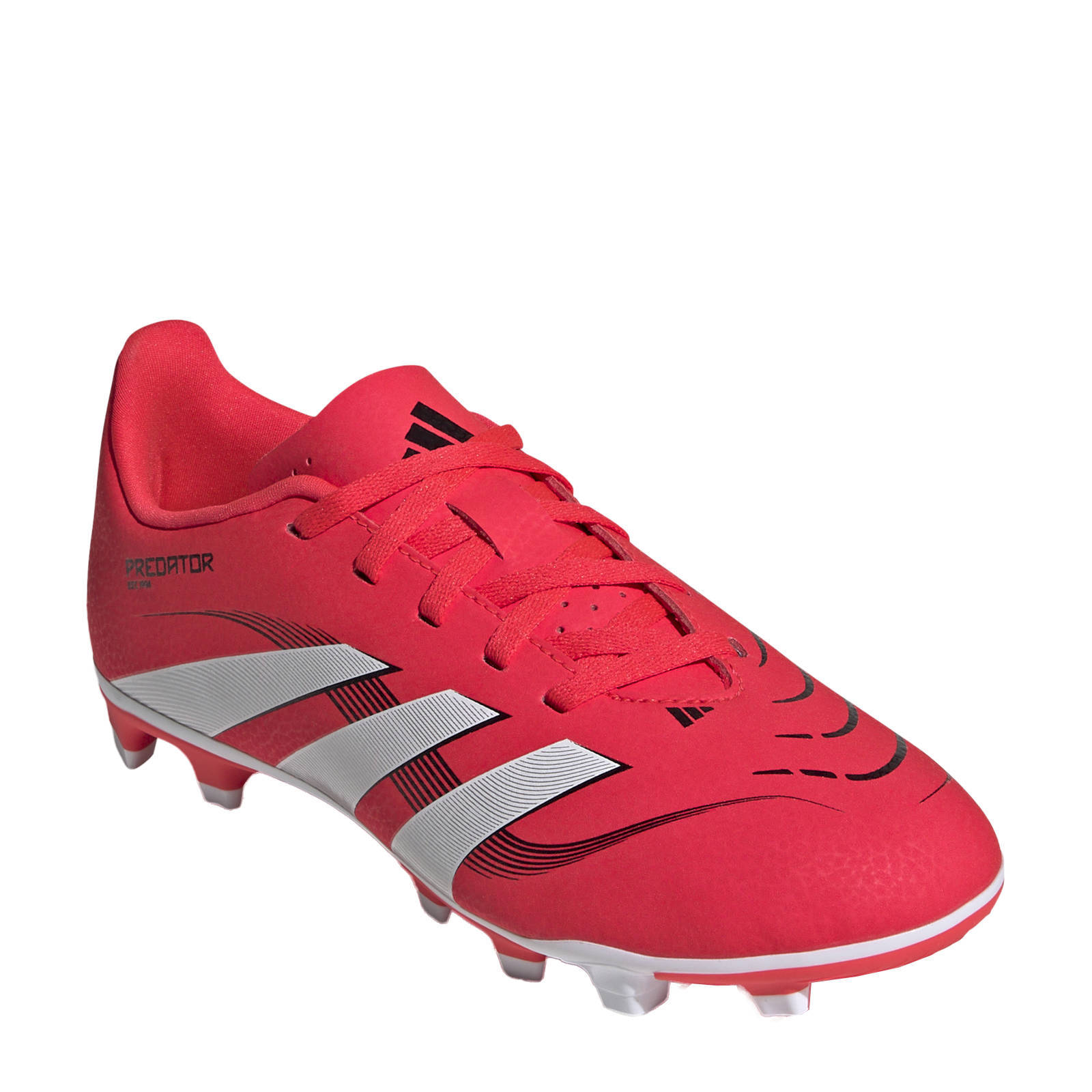 adidas Performance Predator Club FG/MG voetbalschoenen rood | wehkamp