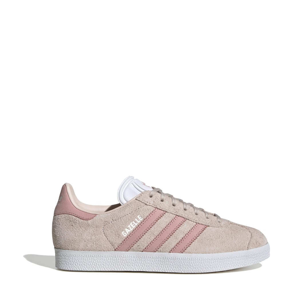 Lichtroze dames adidas Originals sneakers van leer-imitatieleer/voering: mesh/voetbed: eva met veters