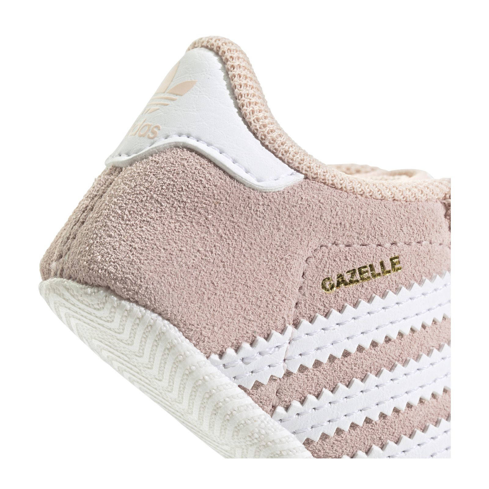 adidas Originals Gazelle Crib babysneakers roze/wit | wehkamp