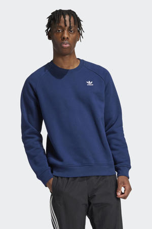 Trefoil Essentials sweater donkerblauw