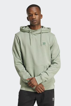Trefoil Essentials hoodie lichtgroen