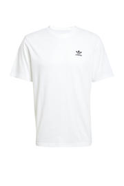 thumbnail: Witte heren adidas Originals regular T-shirt van katoen met logo dessin, korte mouwen en ronde hals