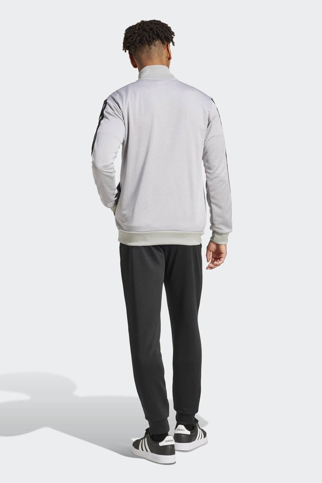 adidas Sportswear trainingspak grijs/zwart wehkamp - Main Image