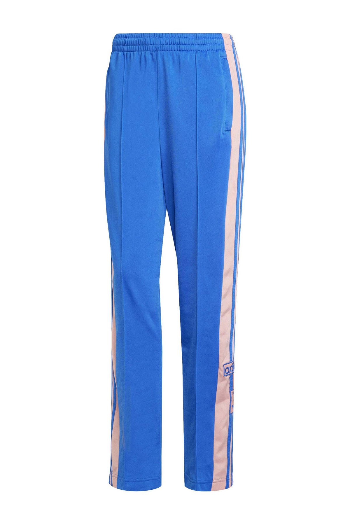 adidas Originals Adibreak broek lichtblauw/roze wehkamp