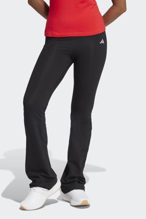 flared legging zwart