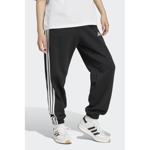 adidas Sportswear joggingbroek 3S FL zwart afbeelding
