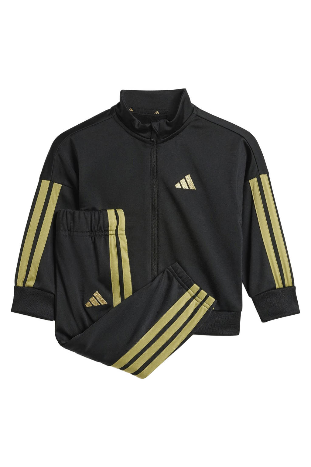 adidas Sportswear trainingspak 3S zwart