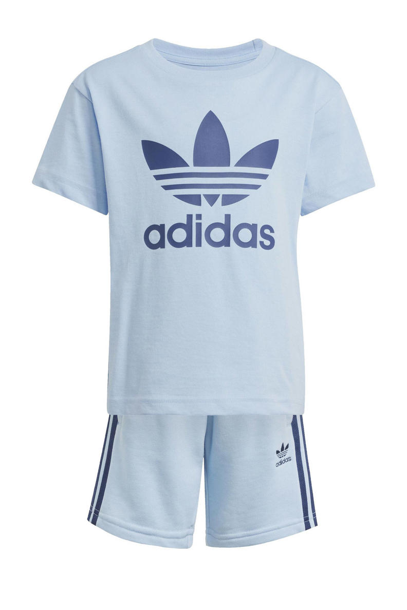 adidas lichtblauw shirt