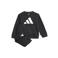 adidas Sportswear joggingpak zwart/wit