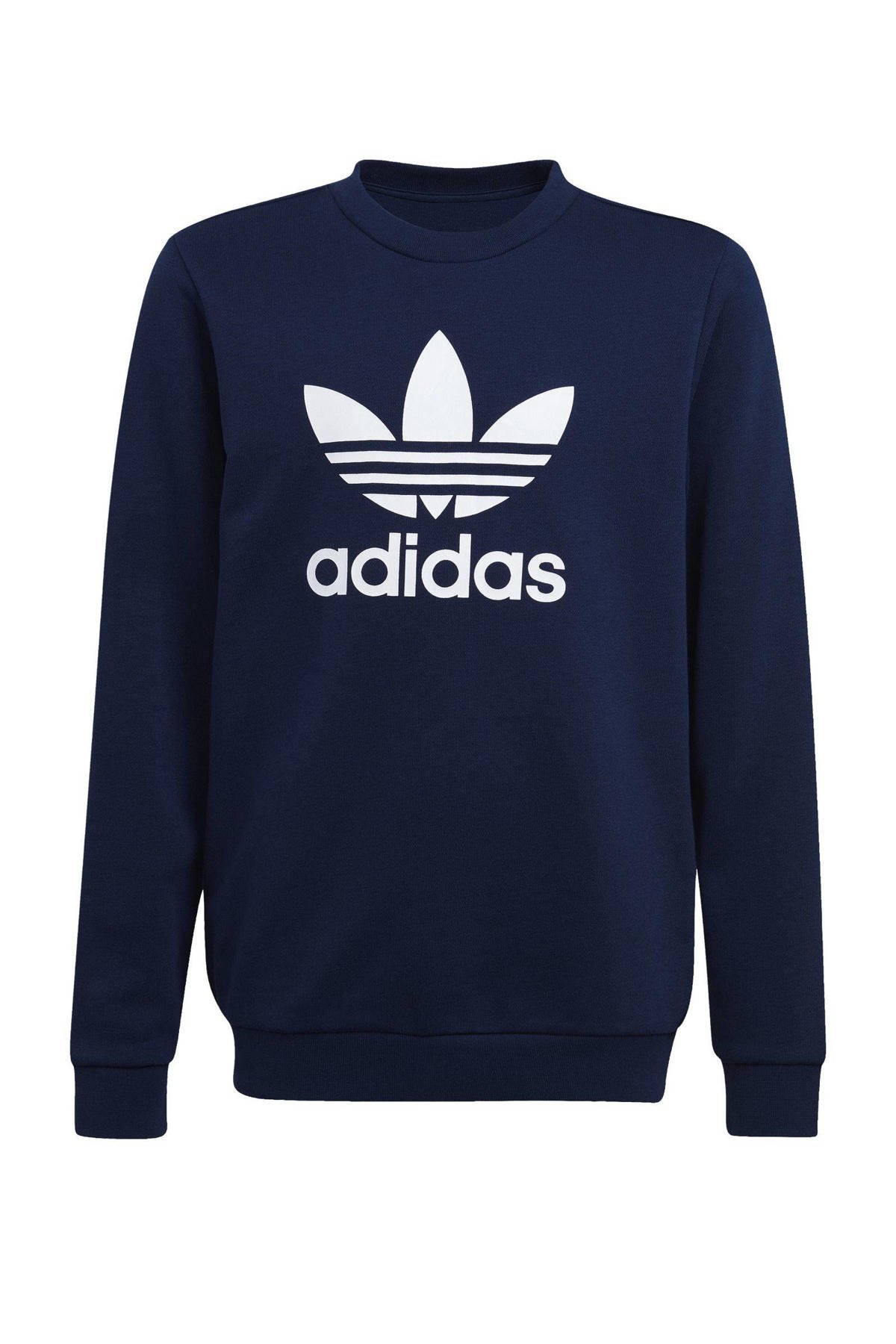 Blue Adidas Sweatshirt Adidas Lange Sweater Dames Adidas Originals