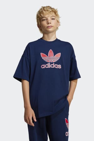 T-shirt donkerblauw