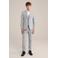 WE Fashion Tall fit colbert lichtgrijs