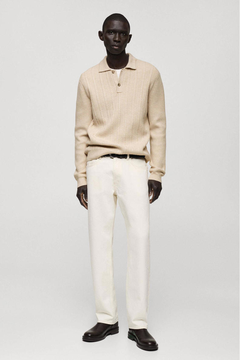 grof gebreid kabelvest