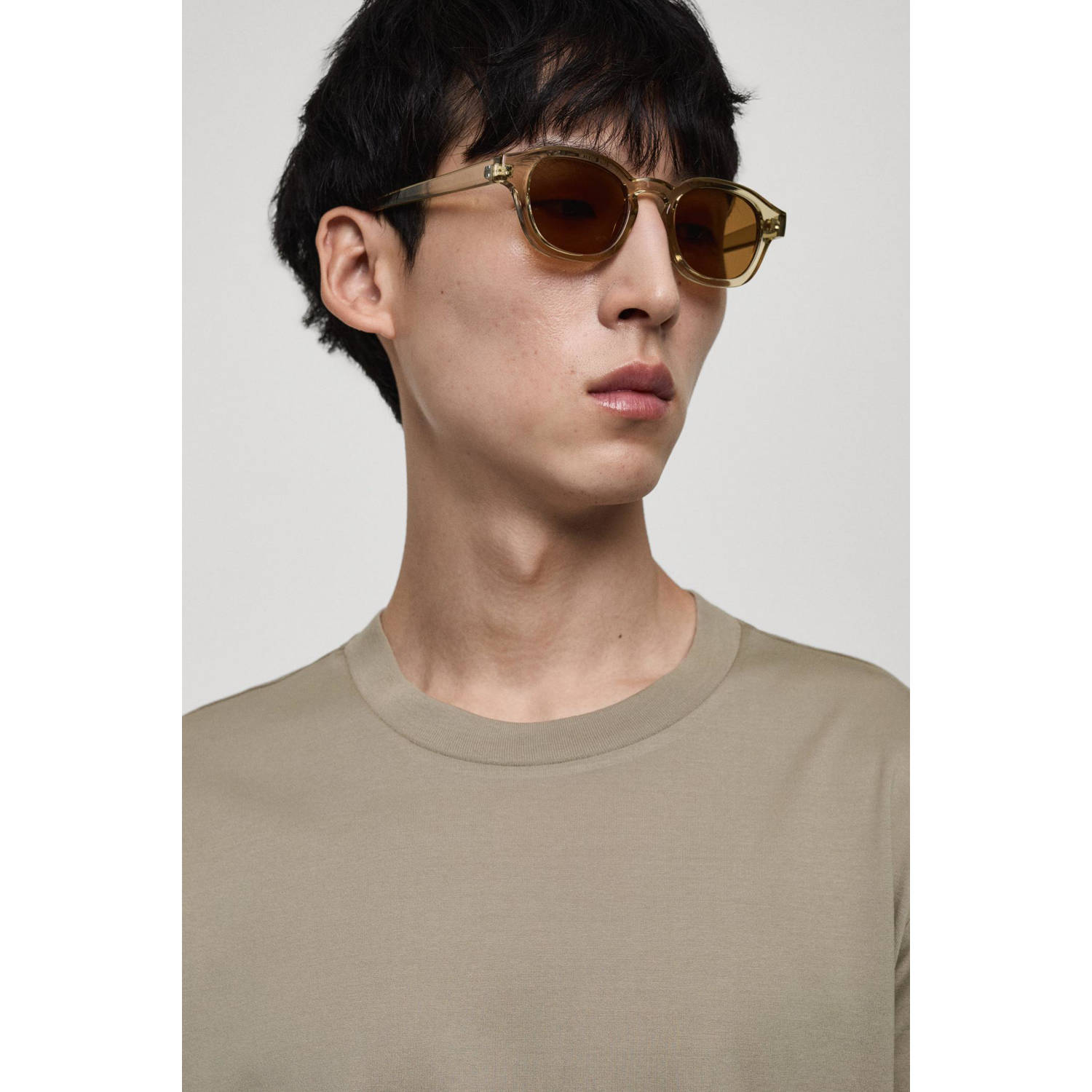 Mango Man T-shirt beige