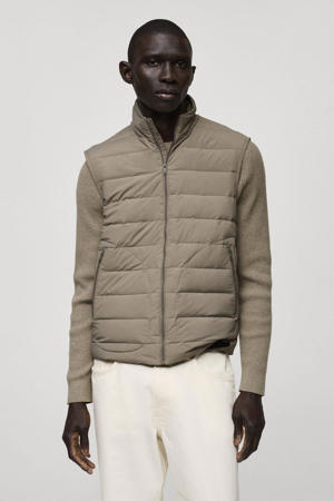 bodywarmer taupe