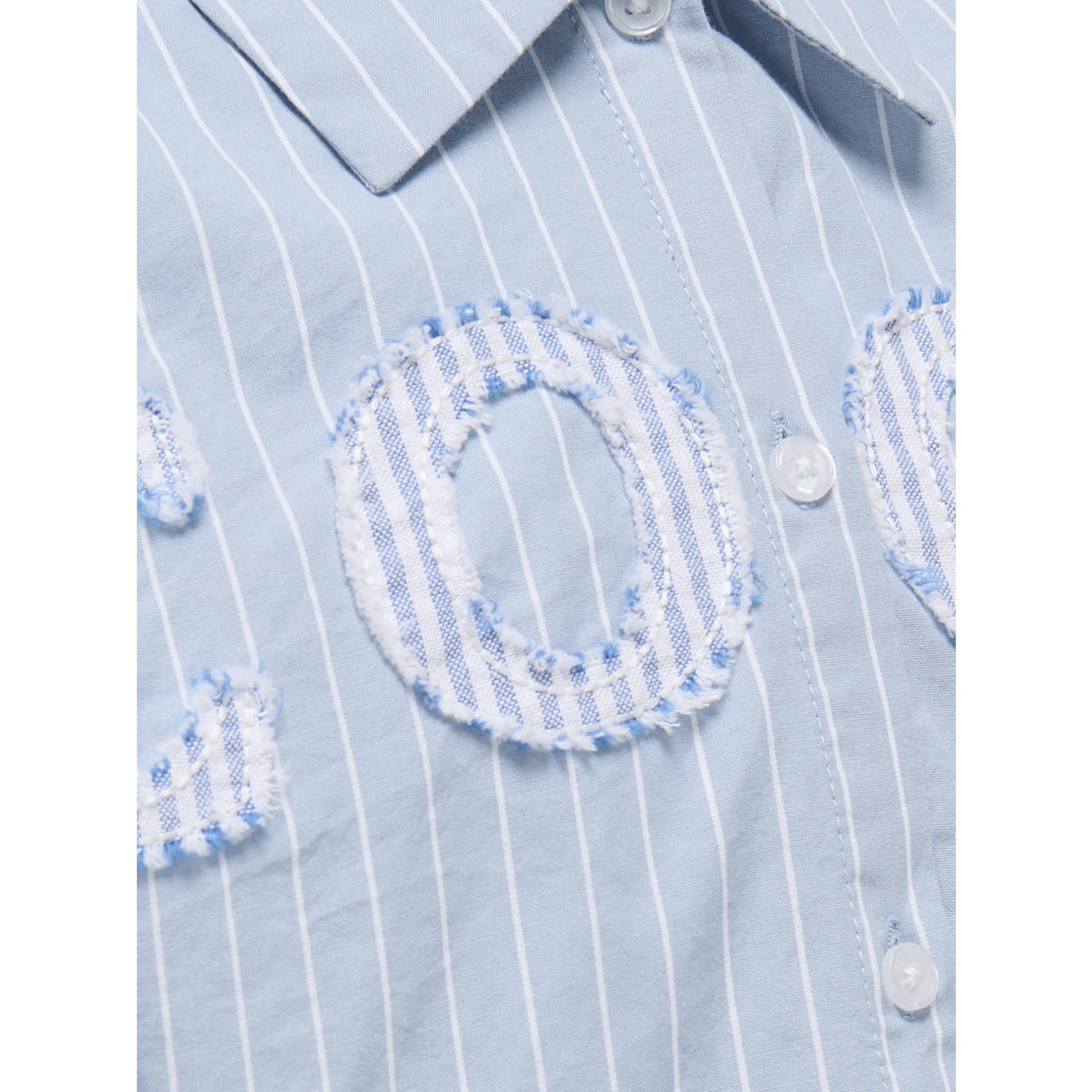 ONLY KIDS GIRL blouse lichtblauw