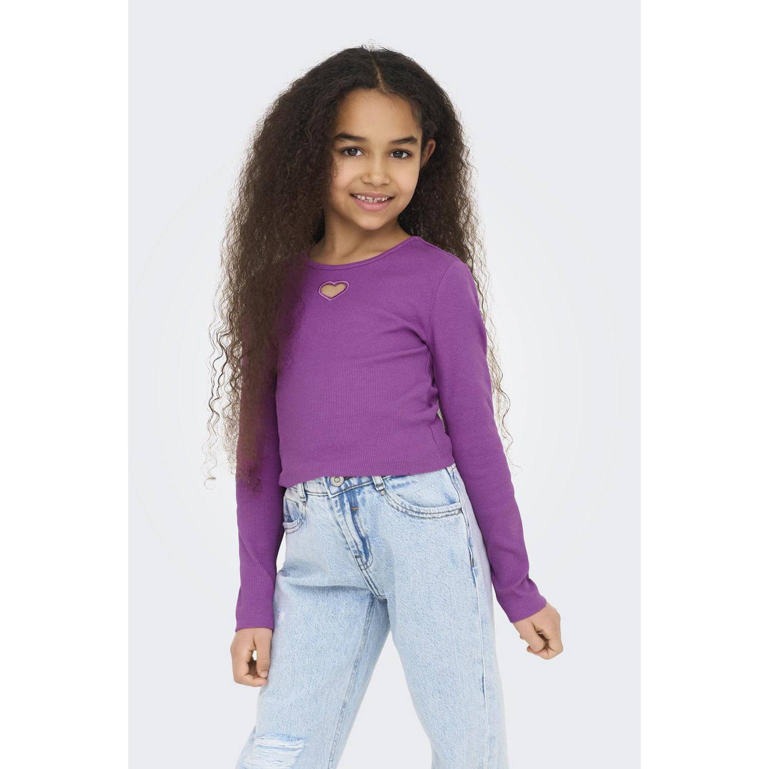 ONLY KIDS GIRL longsleeve paars