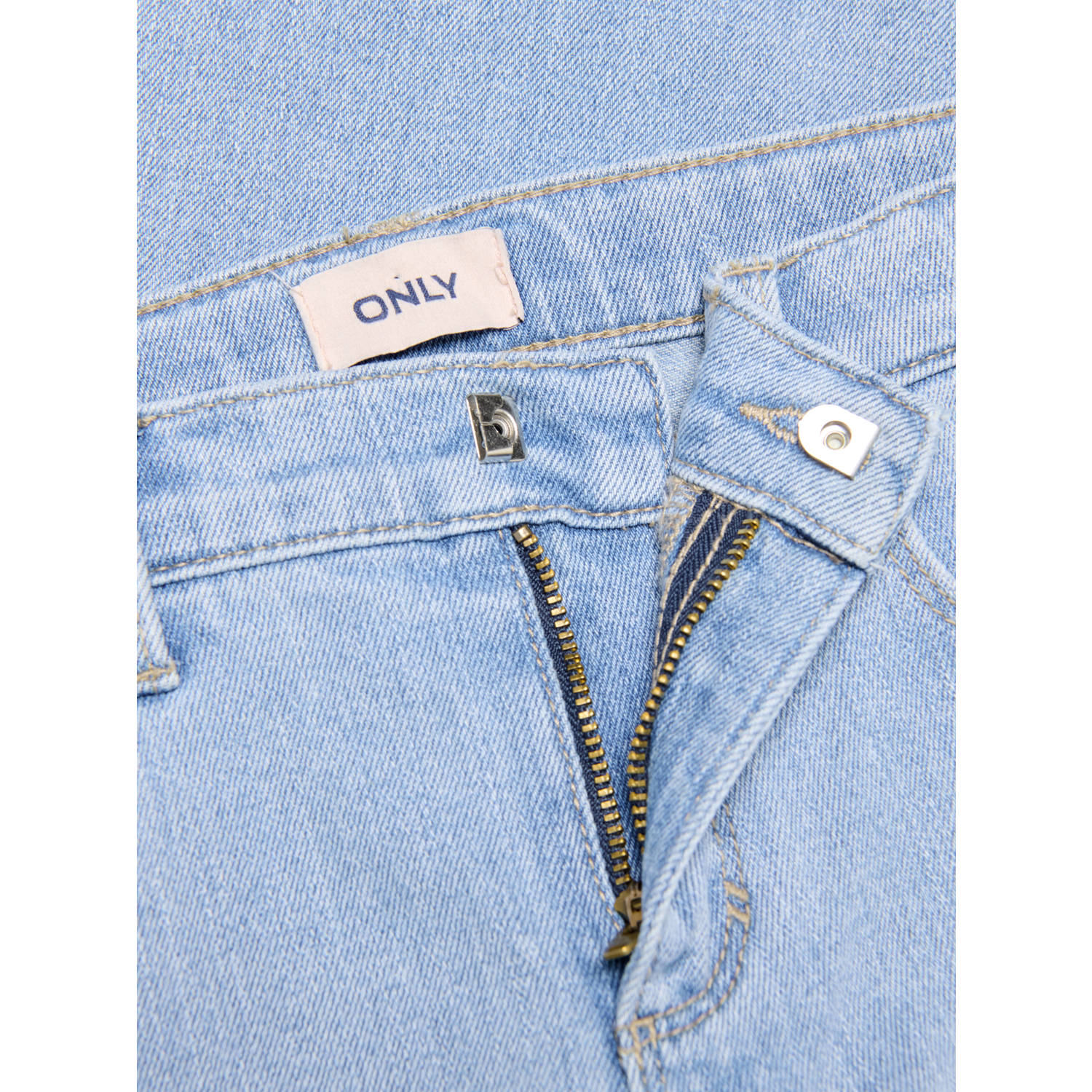 ONLY KIDS GIRL wide leg jeans light blue denim