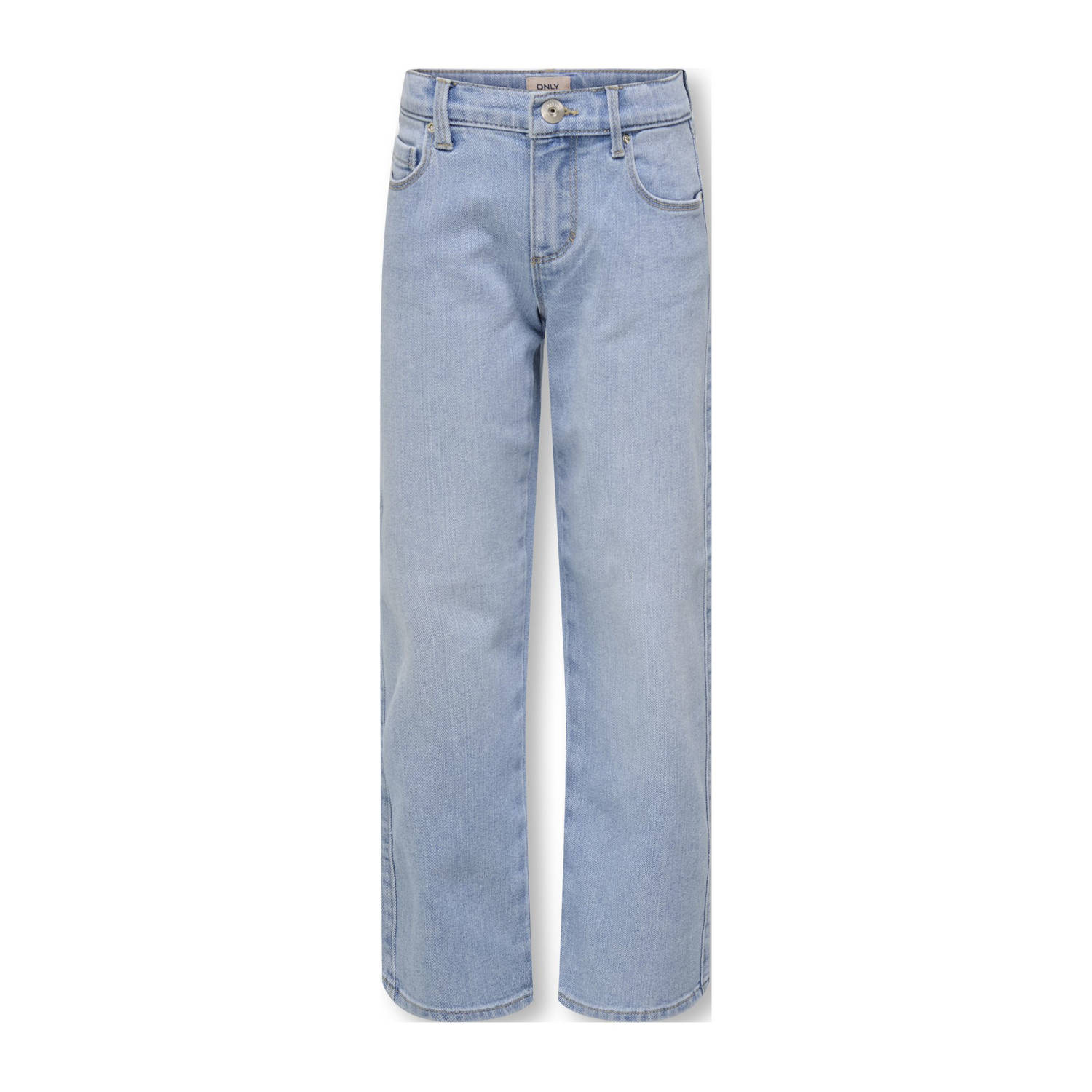 ONLY KIDS GIRL wide leg jeans light blue denim