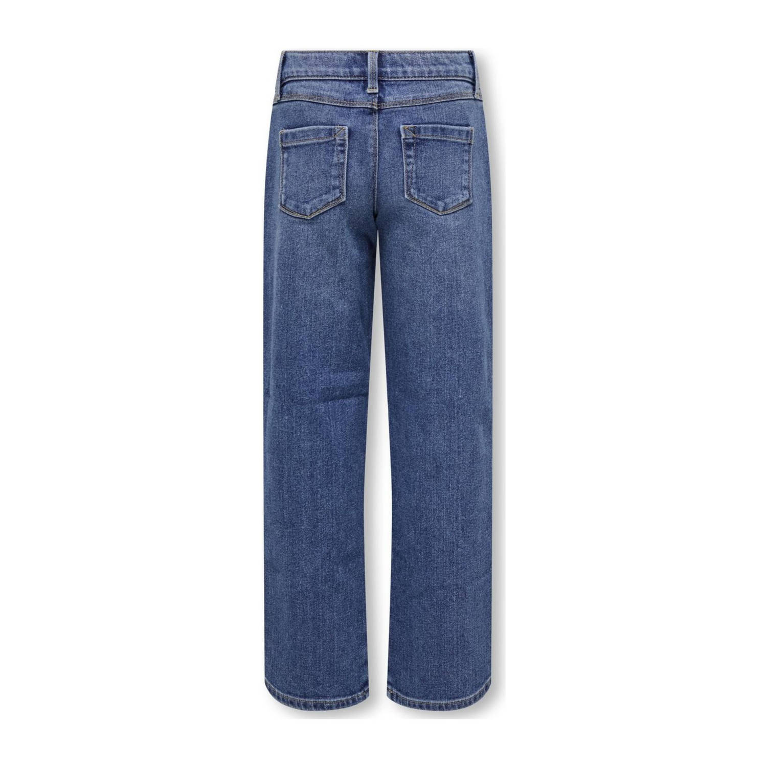 ONLY KIDS GIRL wide leg jeans medium blue denim