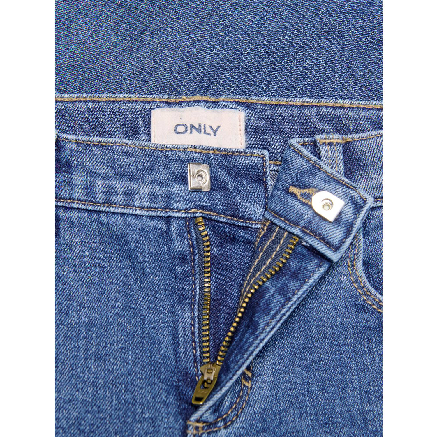 ONLY KIDS GIRL wide leg jeans medium blue denim