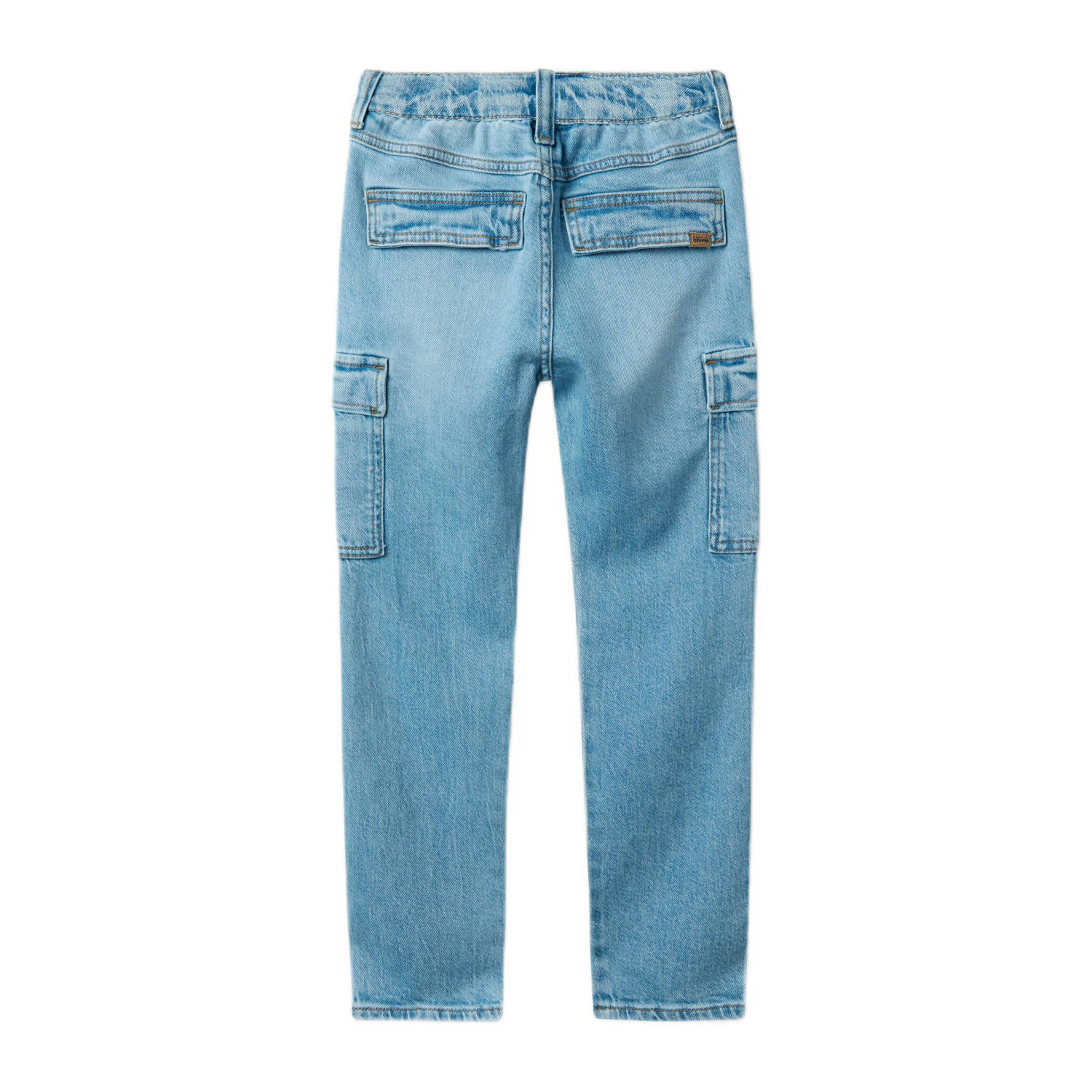 NAME IT KIDS tapered jeans light blue denim