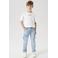 NAME IT KIDS tapered jeans light blue denim