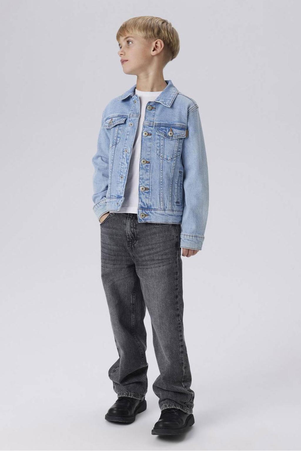 NAME IT KIDS spijkerjas light blue denim