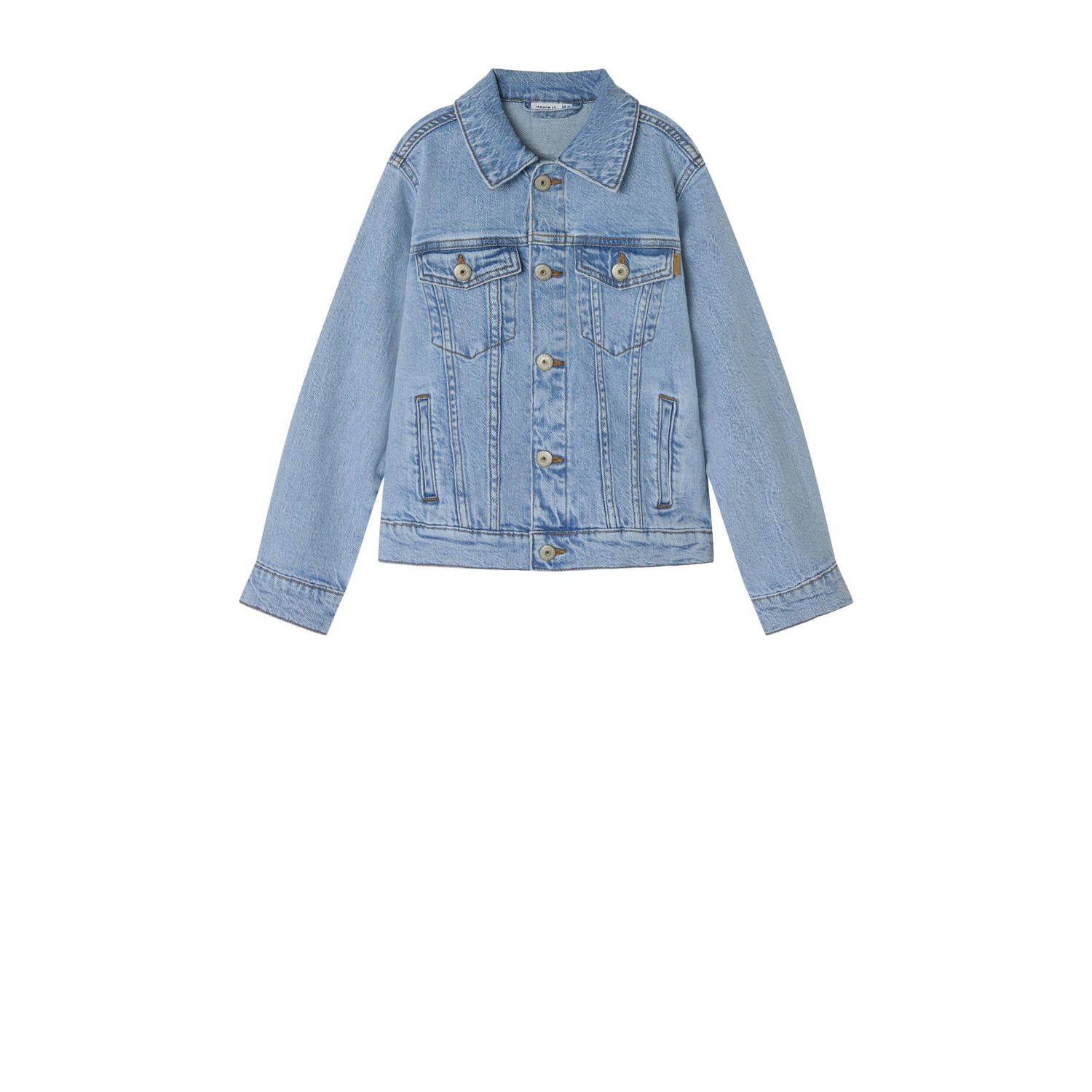 NAME IT KIDS spijkerjas light blue denim