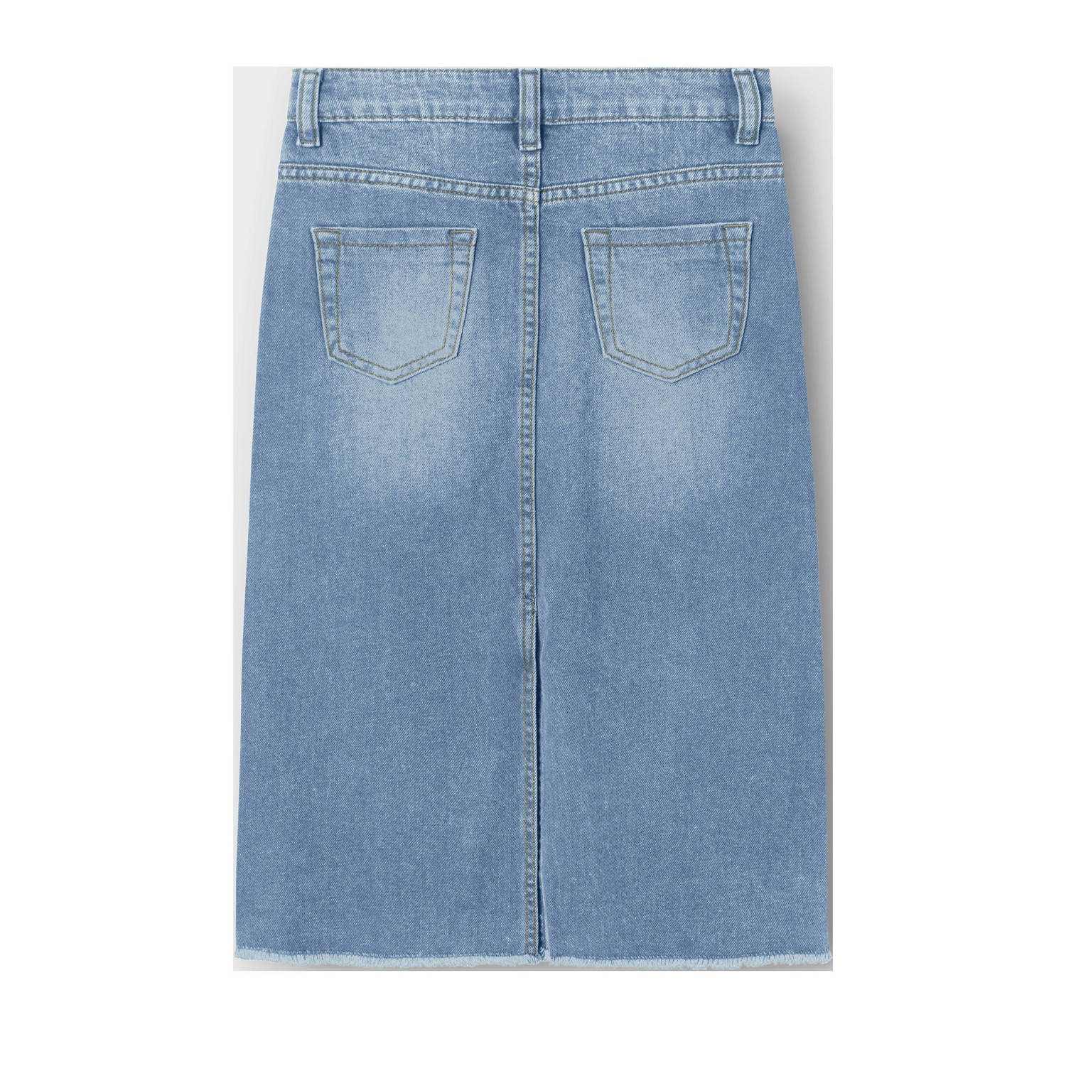 NAME IT KIDS spijkerrok light blue denim