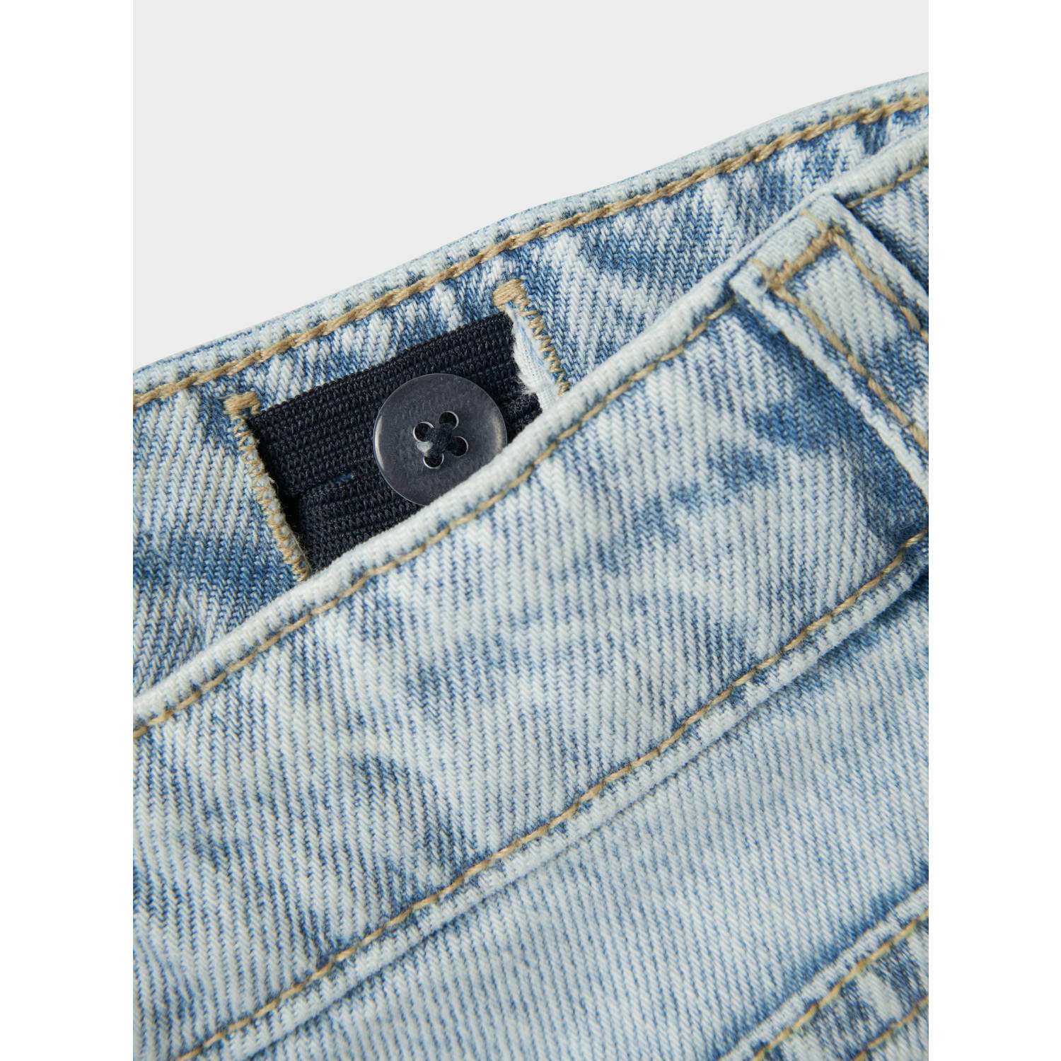 NAME IT KIDS straight fit jeans NKMRYAN light blue denim