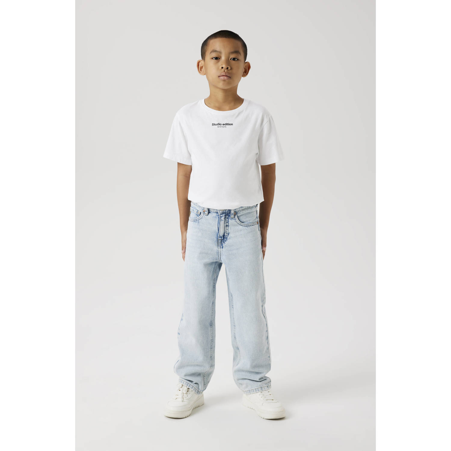 Name it Straight leg jeans in 5-pocketmodel model 'MRYAN'