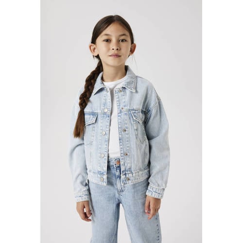 NAME IT KIDS spijkerjas light blue denim afbeelding