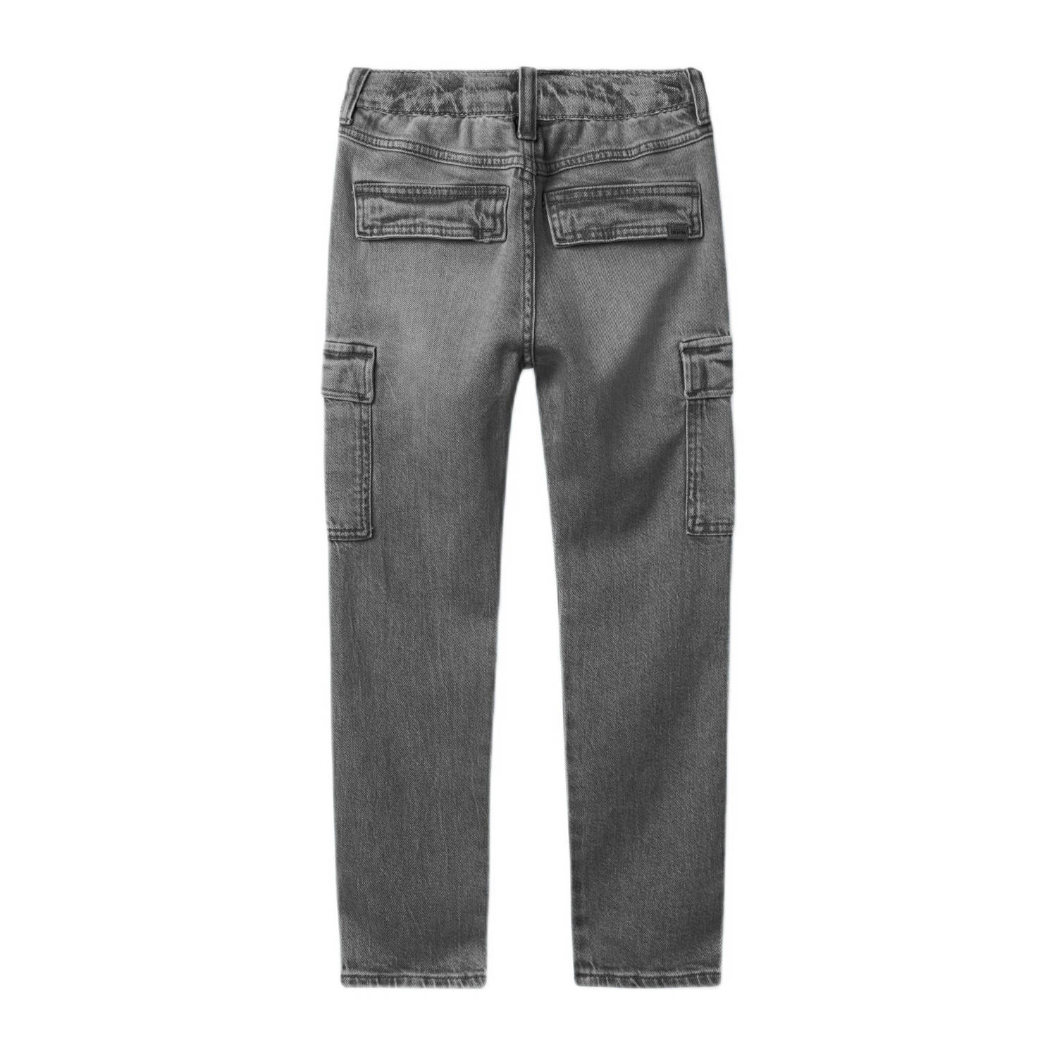 NAME IT KIDS tapered jeans grey denim