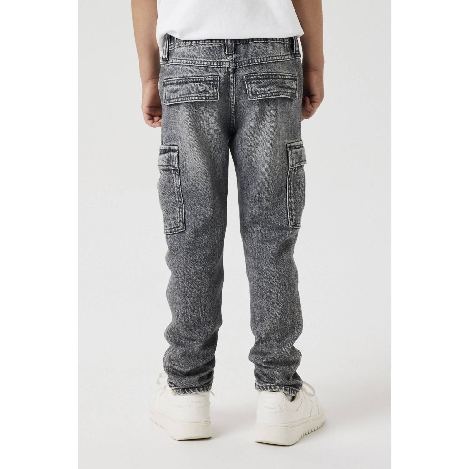NAME IT KIDS tapered jeans grey denim