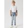 NAME IT KIDS slim regular waist slim fit jeans light blue denim