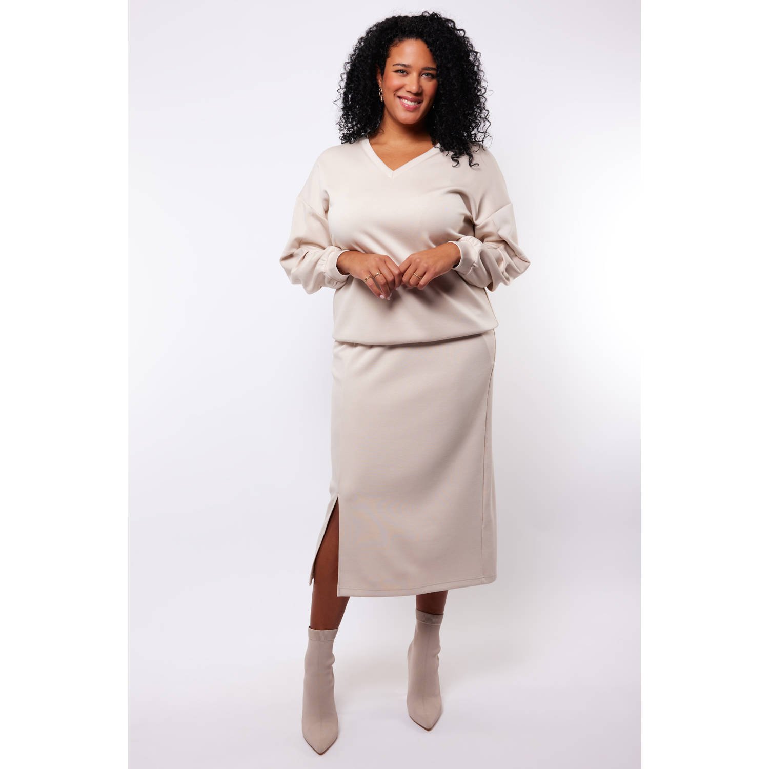 Exxcellent midi rok zand