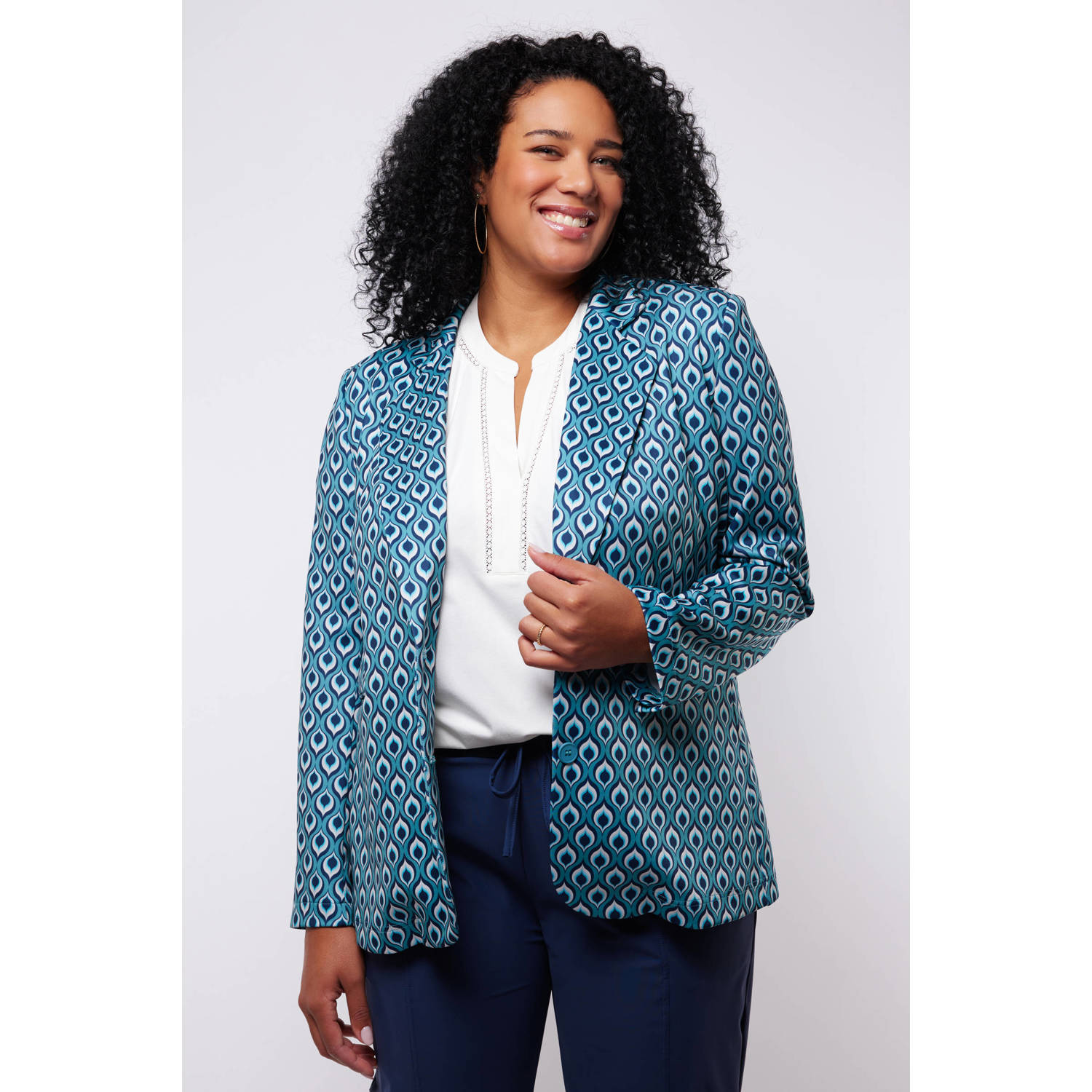 Exxcellent regular blazer blauw