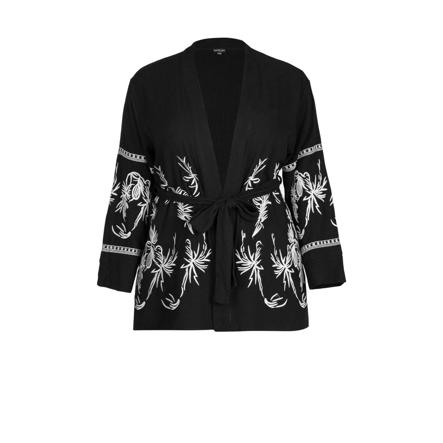 Exxcellent kimono zwart