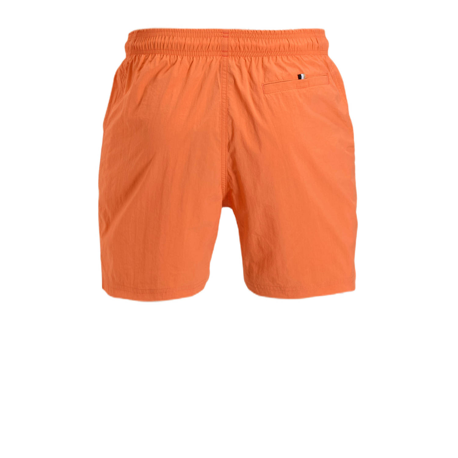 BOSS zwemshort Octopus oranje