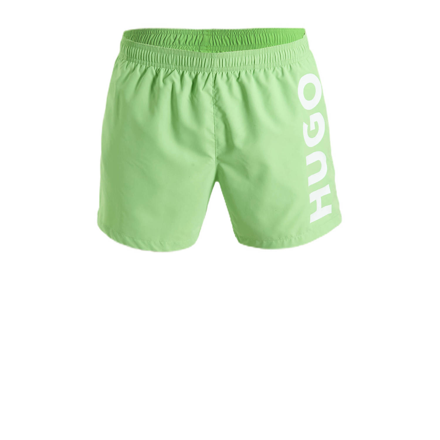 HUGO underwear Zwemshort ABAS zijwaarts met grote hugo logo-print