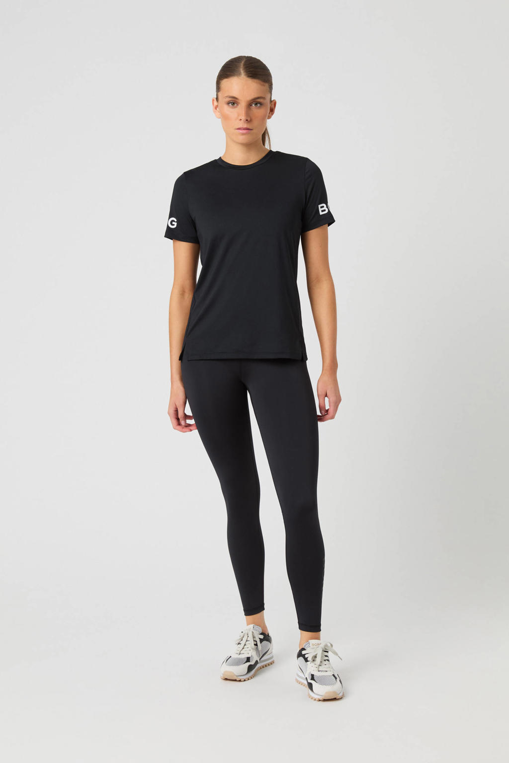 Björn Borg sportshirt Borg zwart
