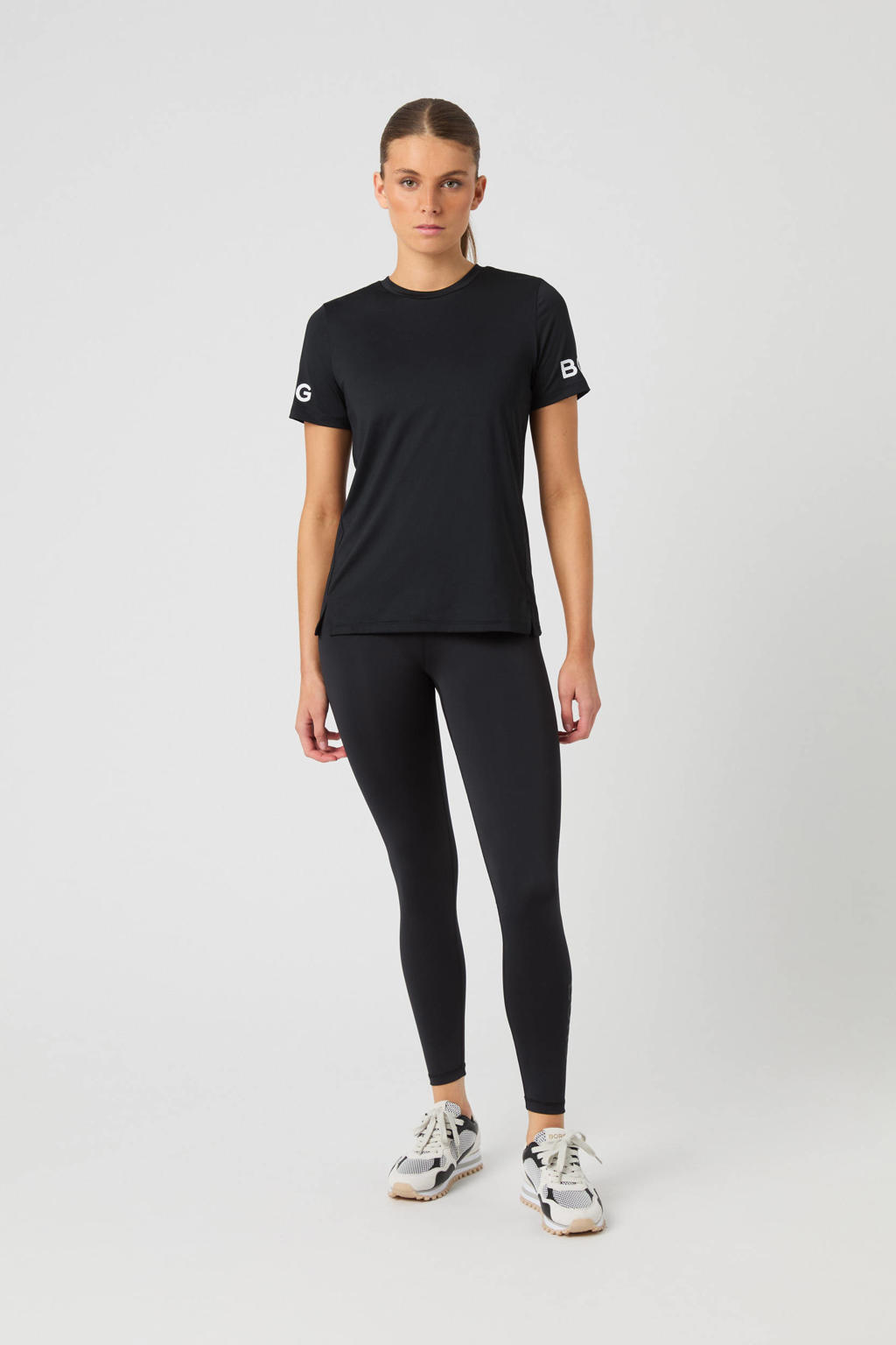 Björn Borg sportshirt Borg zwart