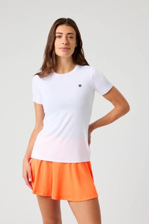 sportshirt Ace Slim wit