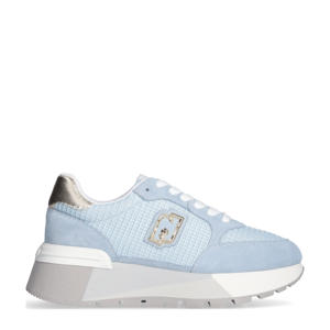 Amazing 25  suède sneakers lichtblauw